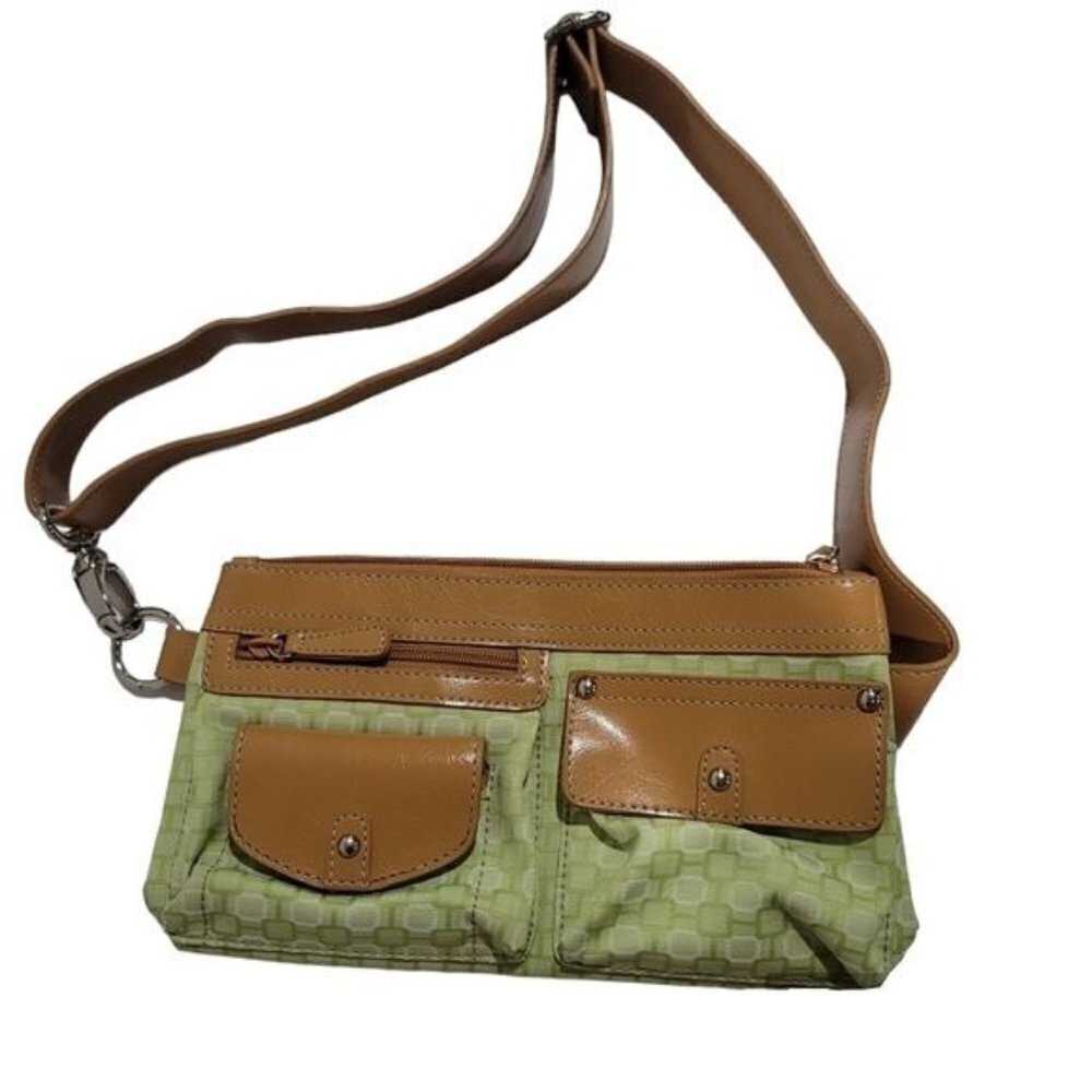 Nine West Y2K green Fanny Pack